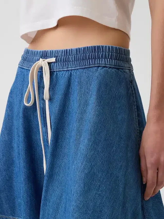 Ultraweicher Easy-Minirock aus Denim