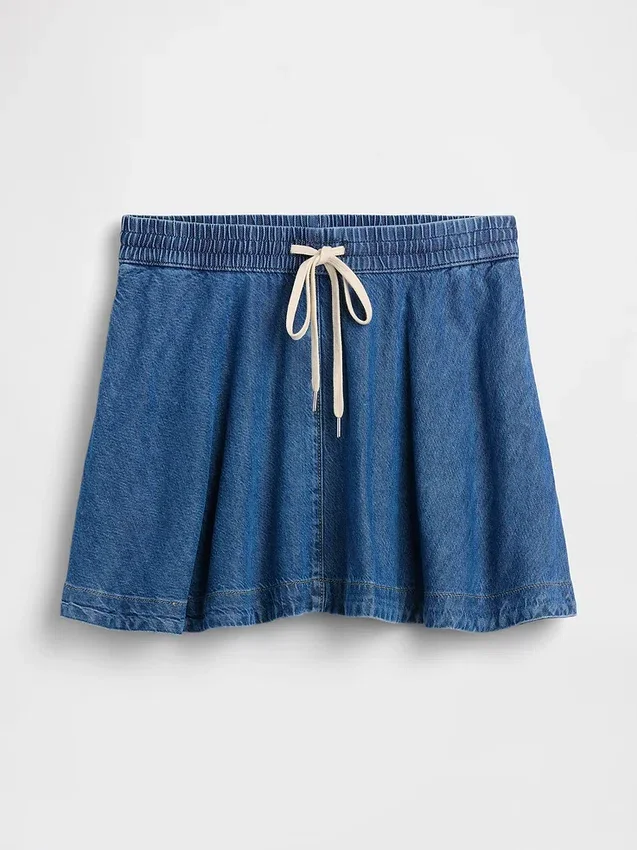 Ultraweicher Easy-Minirock aus Denim