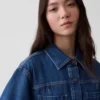 Ultraweiches Denim-Hemd mit Taschen