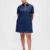 Ultraweiches Denim-Minikleid