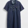 Ultraweiches Denim-Minikleid