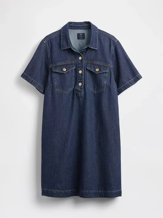 Ultraweiches Denim-Minikleid