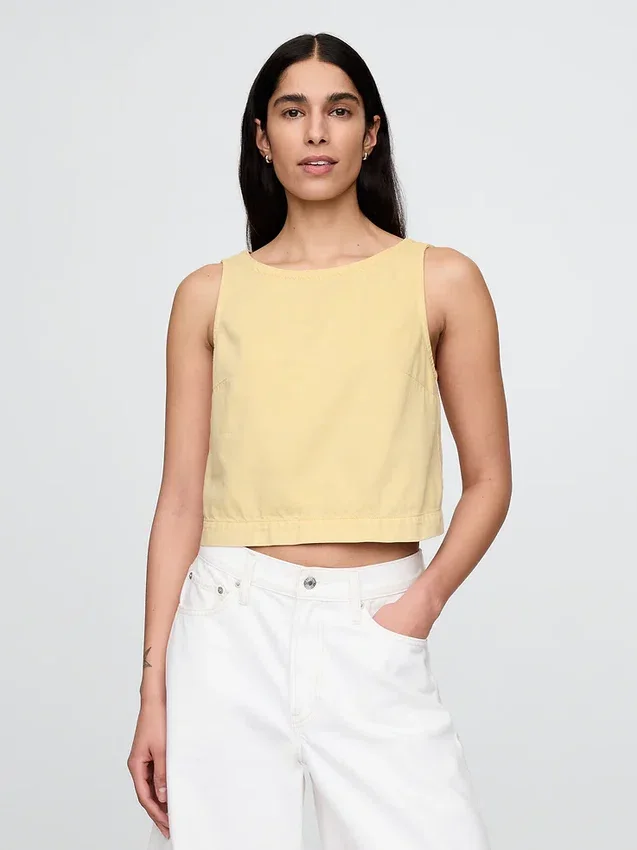 Ultraweiches Denim-Tanktop