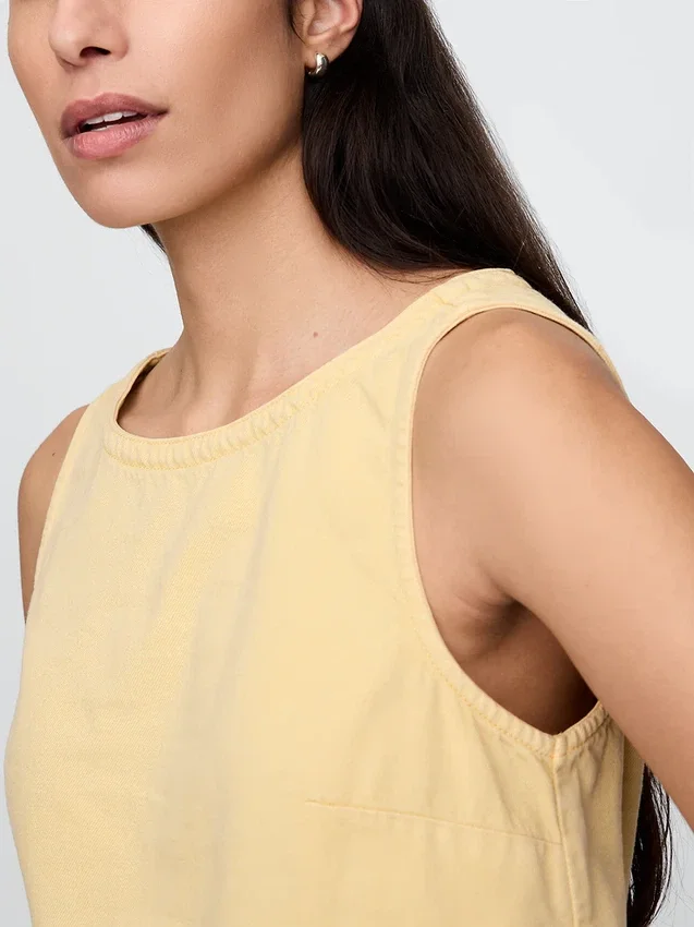 Ultraweiches Denim-Tanktop