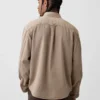Ultraweiches Denim-Utility-Hemd in lockerer Passform