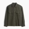 Ultraweiches Denim-Utility-Hemd in lockerer Passform