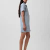 Ultraweiches Mini-Jeanshemdkleid