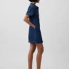 Ultraweiches Mini-Jeanshemdkleid