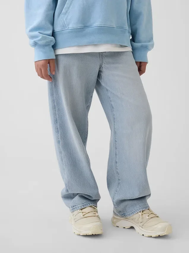 Ultrweiche Baggy-Jeans für Kinder