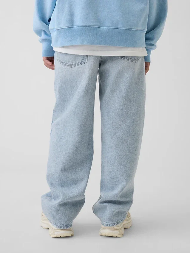 Ultrweiche Baggy-Jeans für Kinder