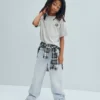Ultrweiche Baggy-Jeans für Kinder