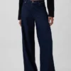 Ultrweiche Baggy-Jeans mit mittlerer Leibhöhe