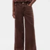 Ultrweiche Baggy-Jeans mit mittlerer Leibhöhe