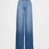 Ultrweiche Baggy-Jeans mit mittlerer Leibhöhe