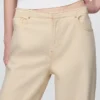 Ultrweiche Baggy-Jeans mit mittlerer Leibhöhe