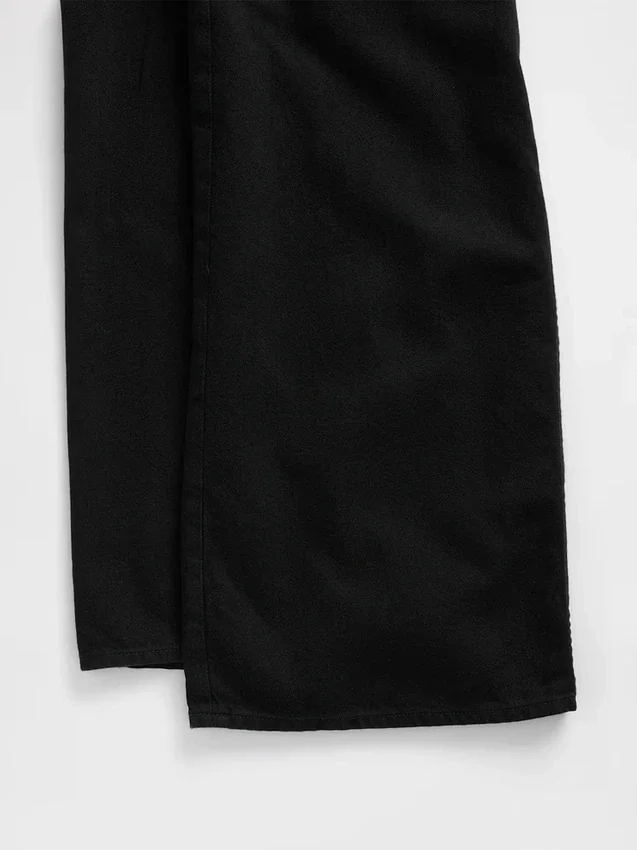 Ultrweiche Baggy-Jeans mit mittlerer Leibhöhe