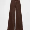 Ultrweiche Baggy-Jeans mit mittlerer Leibhöhe