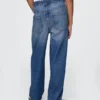 Ultrweiche Baggy-Jeans zum Hineinschlüpfen für Kinder