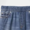 Ultrweiche Baggy-Jeans zum Hineinschlüpfen für Kinder