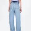 Ultrweiche Barrel-Jeans mit hoher Leibhöhe