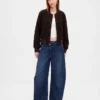 Ultrweiche Crossover-Jeans im Horseshoe-Schnitt mit hoher Leibhöhe