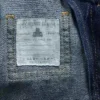 Ultrweiche Denim-Kapuzenjacke für Babys