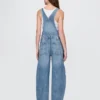 Ultrweiche Denim-Latzhose im Horseshoe-Stil