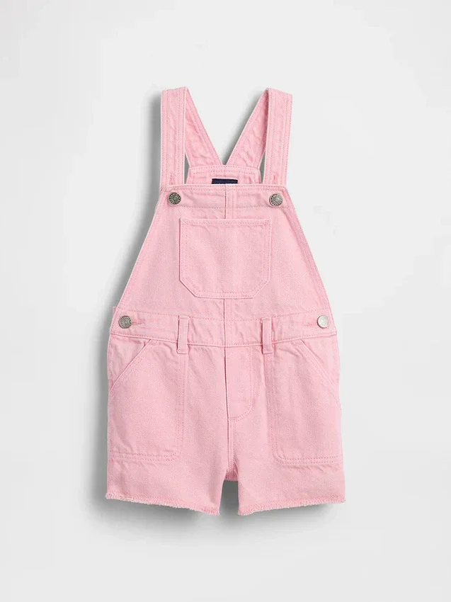 Ultrweiche Denim-Latzhosen für Baby & Kleinkind