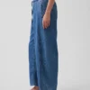 Ultrweiche Easy-Barrel-Jeans mit mittlerer Leibhöhe