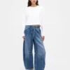 Ultrweiche „Easy Horseshoe“-Jeans mit mittlerer Leibhöhe