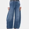 Ultrweiche „Easy Horseshoe“-Jeans mit mittlerer Leibhöhe