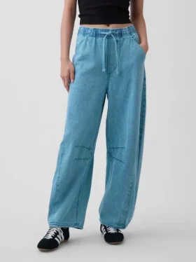Ultrweiche „Easy Horseshoe“-Jeans mit mittlerer Leibhöhe