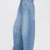 Ultrweiche „Easy Horseshoe“-Jeans mit mittlerer Leibhöhe