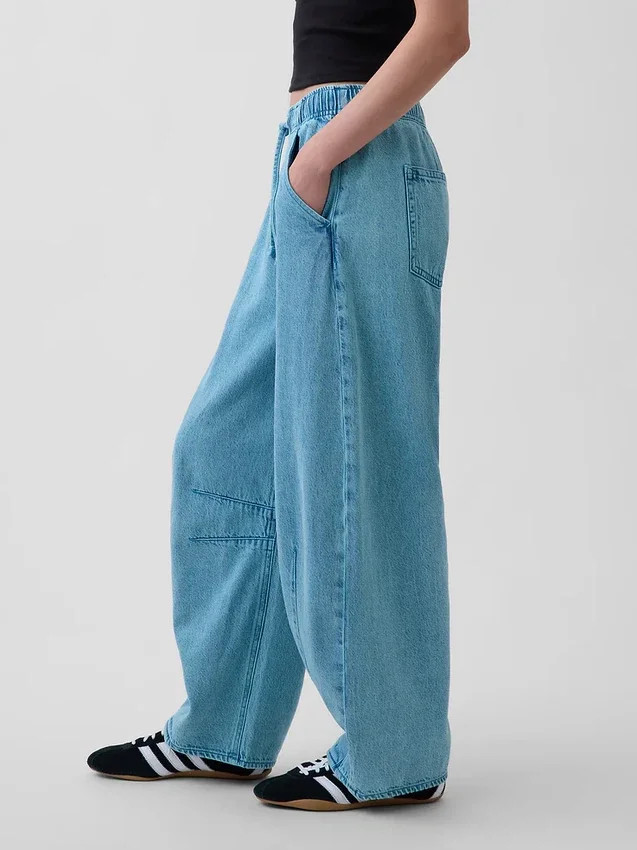 Ultrweiche „Easy Horseshoe“-Jeans mit mittlerer Leibhöhe