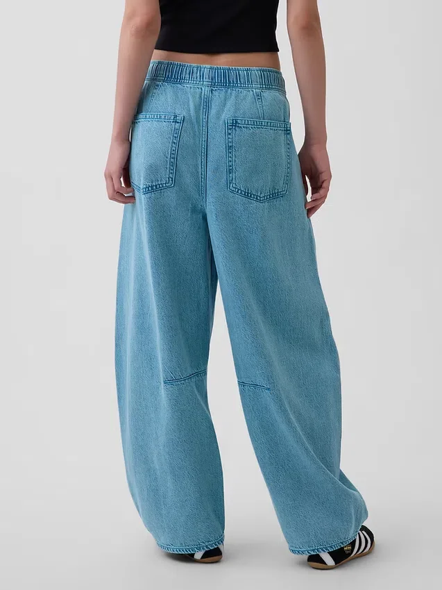 Ultrweiche „Easy Horseshoe“-Jeans mit mittlerer Leibhöhe