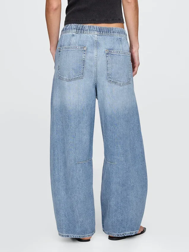 Ultrweiche „Easy Horseshoe“-Jeans mit mittlerer Leibhöhe