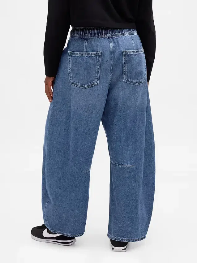 Ultrweiche „Easy Horseshoe“-Jeans mit mittlerer Leibhöhe
