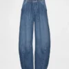Ultrweiche „Easy Horseshoe“-Jeans mit mittlerer Leibhöhe