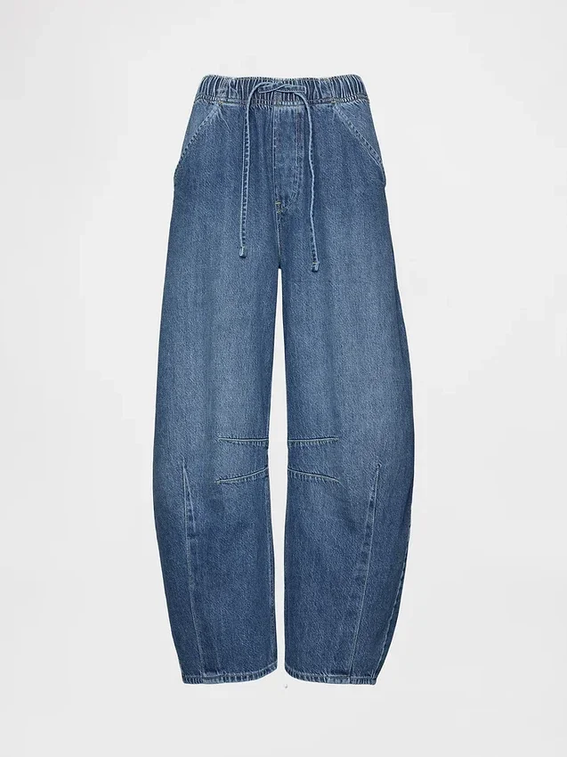 Ultrweiche „Easy Horseshoe“-Jeans mit mittlerer Leibhöhe