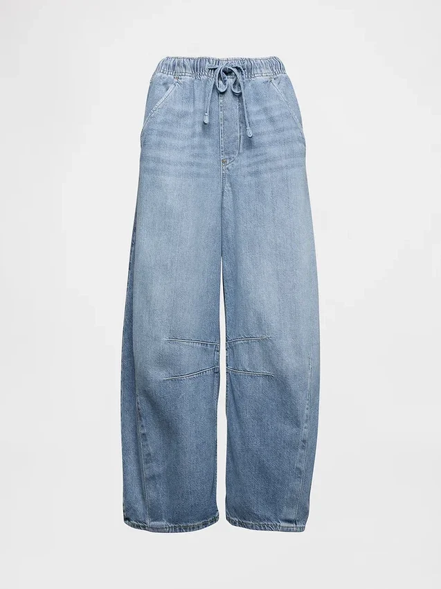 Ultrweiche „Easy Horseshoe“-Jeans mit mittlerer Leibhöhe