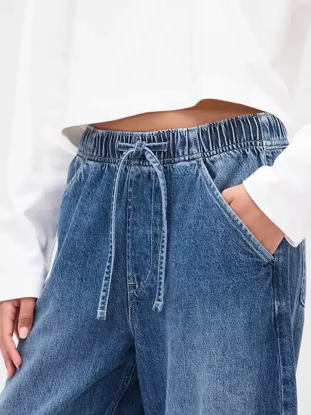 Ultrweiche „Easy Horseshoe“-Jeans mit mittlerer Leibhöhe