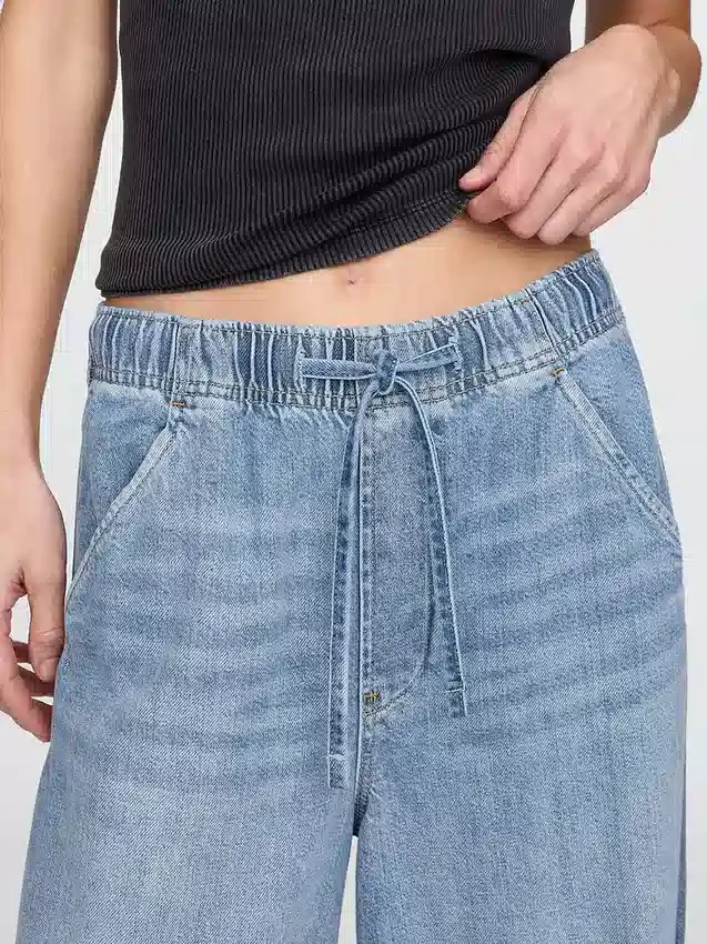 Ultrweiche „Easy Horseshoe“-Jeans mit mittlerer Leibhöhe