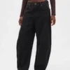 Ultrweiche Horseshoe-Jeans mit hoher Leibhöhe