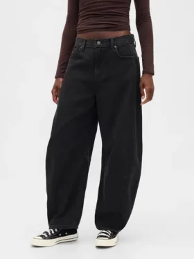 Ultrweiche Horseshoe-Jeans mit hoher Leibhöhe