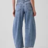 Ultrweiche Horseshoe-Jeans mit hoher Leibhöhe