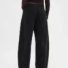 Ultrweiche Horseshoe-Jeans mit hoher Leibhöhe