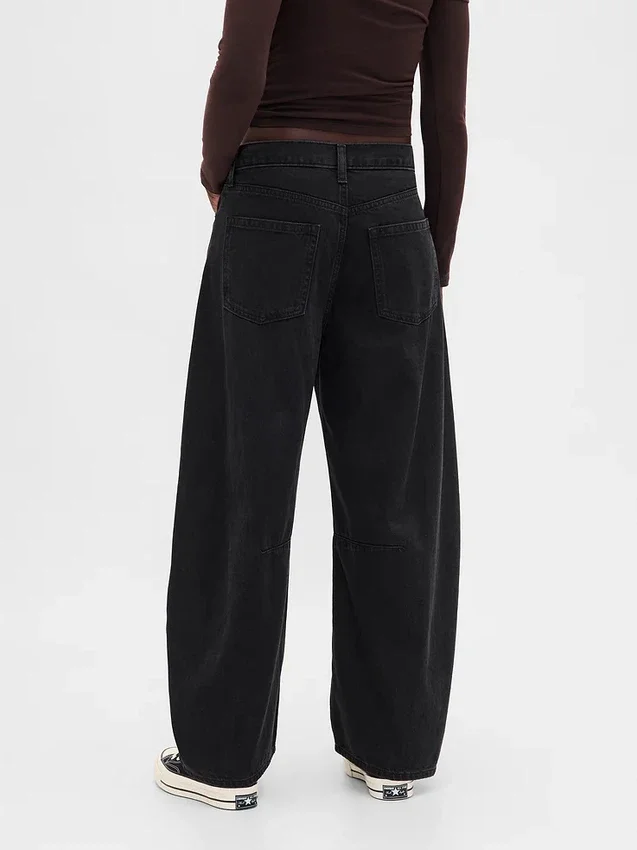 Ultrweiche Horseshoe-Jeans mit hoher Leibhöhe