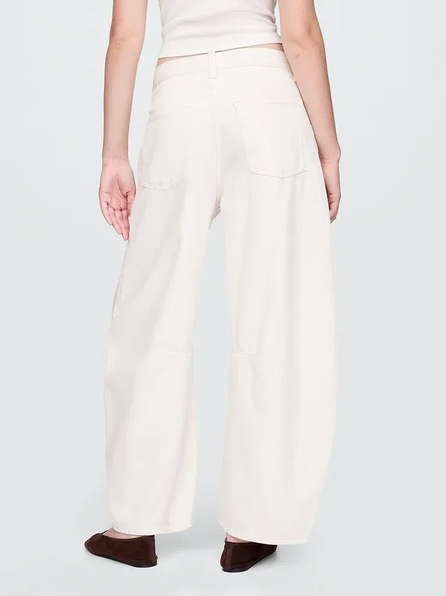 Ultrweiche Horseshoe-Jeans mit hoher Leibhöhe