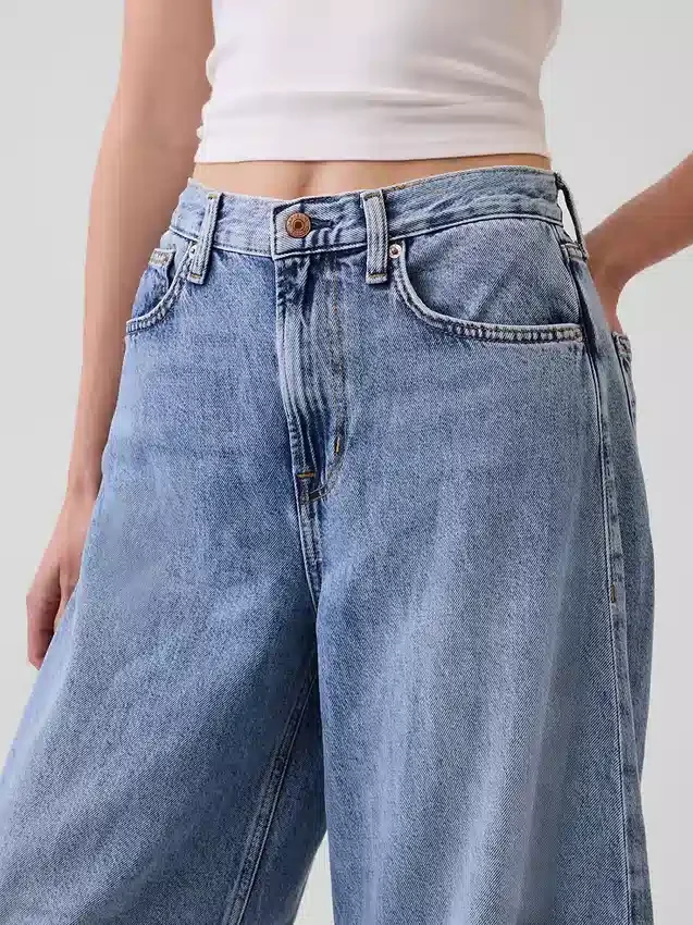 Ultrweiche Horseshoe-Jeans mit hoher Leibhöhe