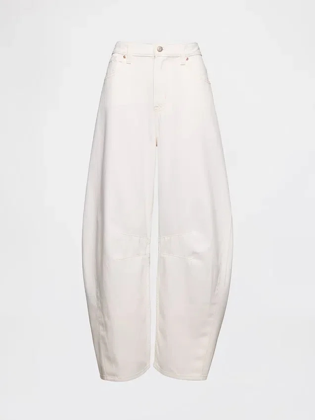 Ultrweiche Horseshoe-Jeans mit hoher Leibhöhe